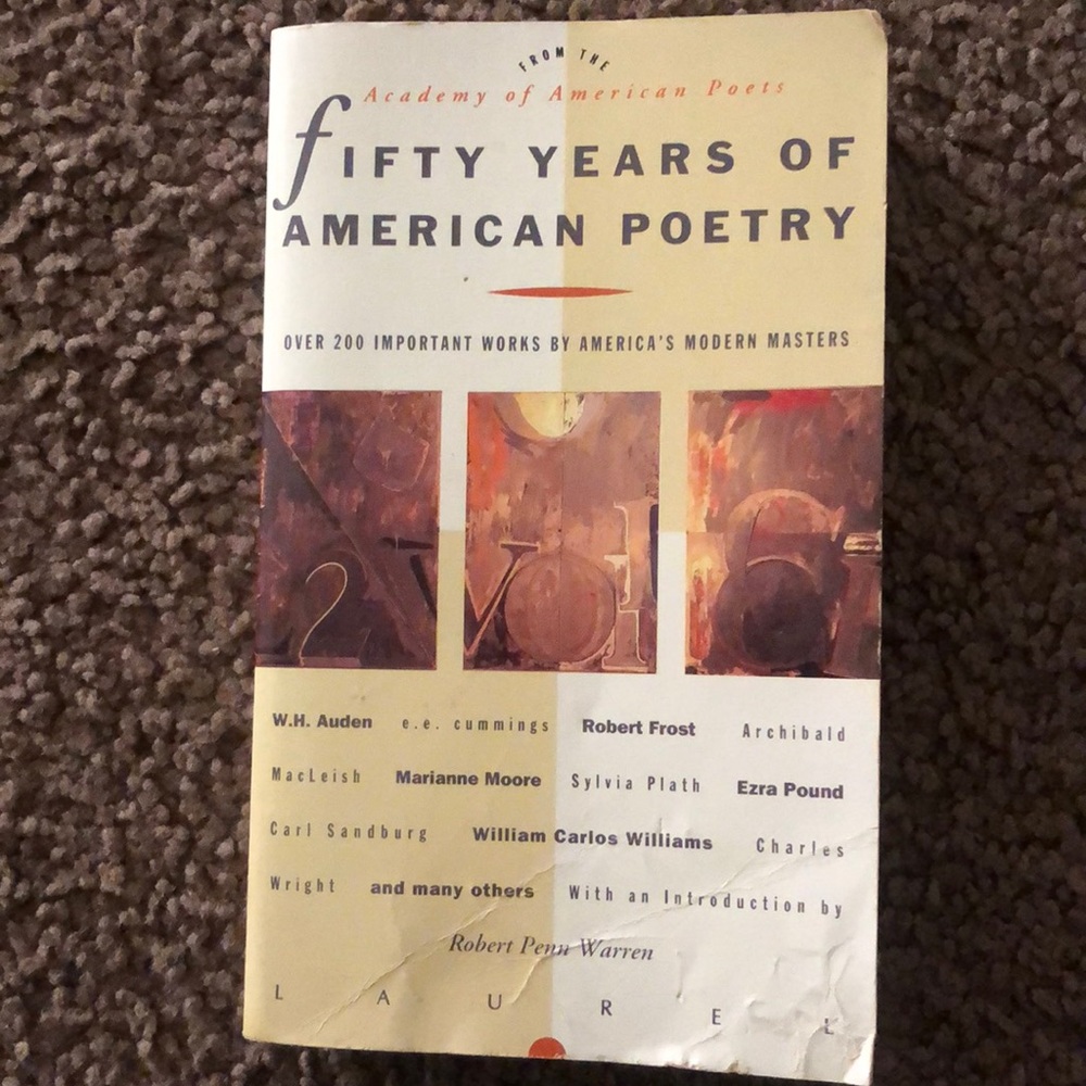 FIFTY YEARS OF AMERICAN POETRY BOOK